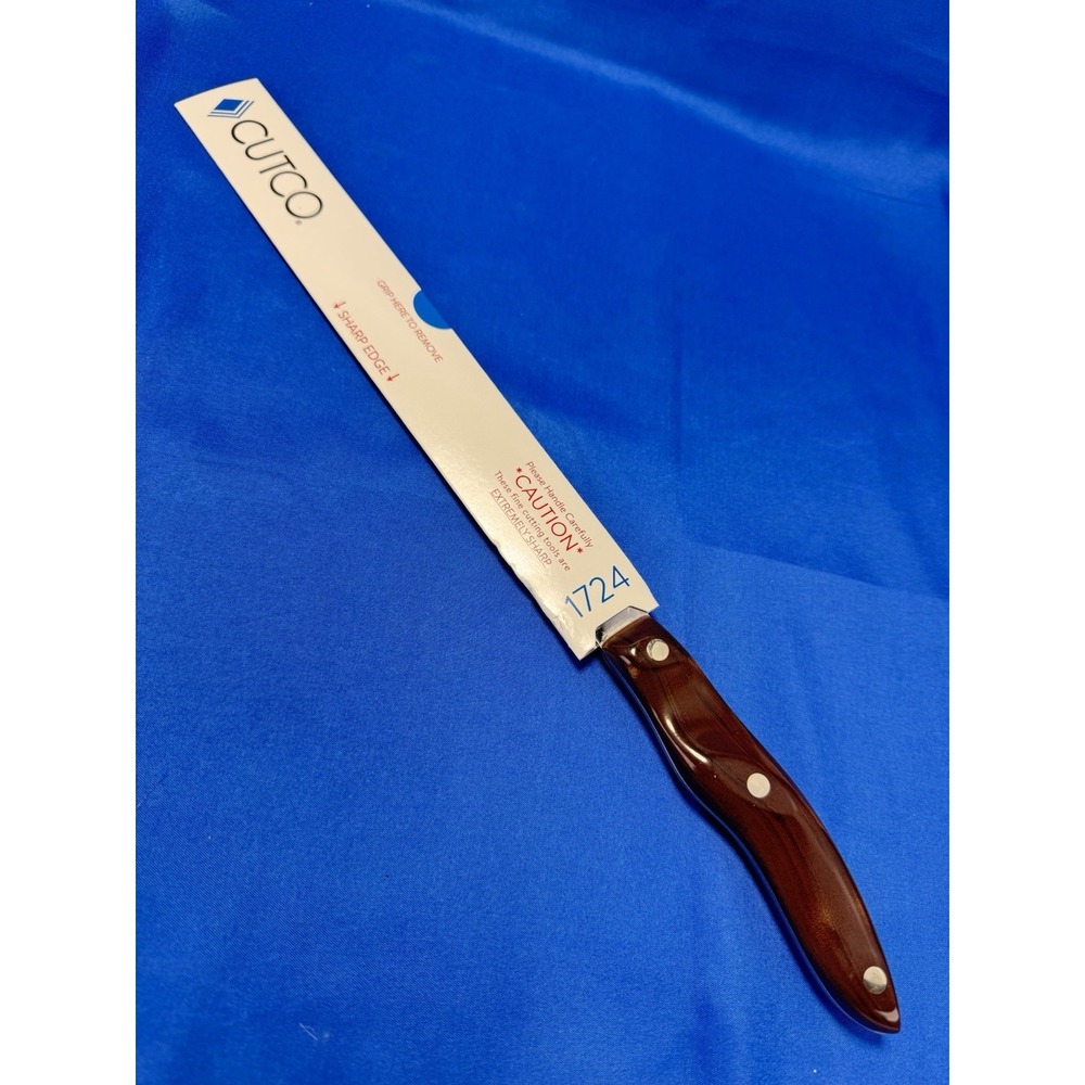 CUTCO 24 Classic Slicer Knife – 9 ½" Straight Edge – Factory Sharpened/Polished